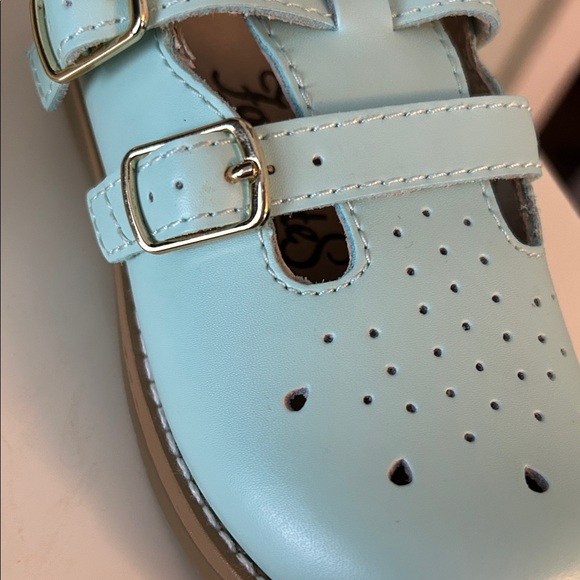 FootMates Mint Green Kids Dress Shoes - Picture 7 of 7